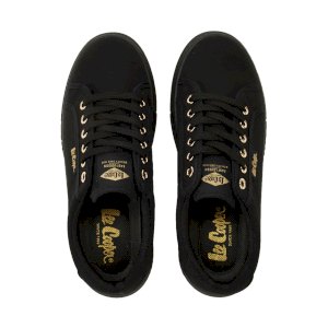 Lee Cooper ténis de senhora botas de primavera pretas