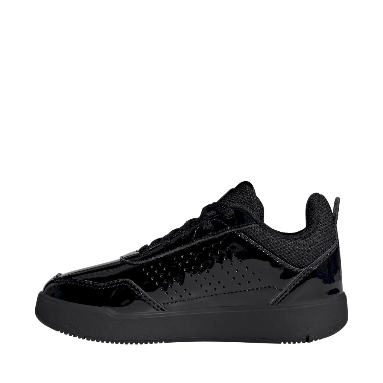Pantofi strălucitori pentru copii Adidas Tensaur Sport negru