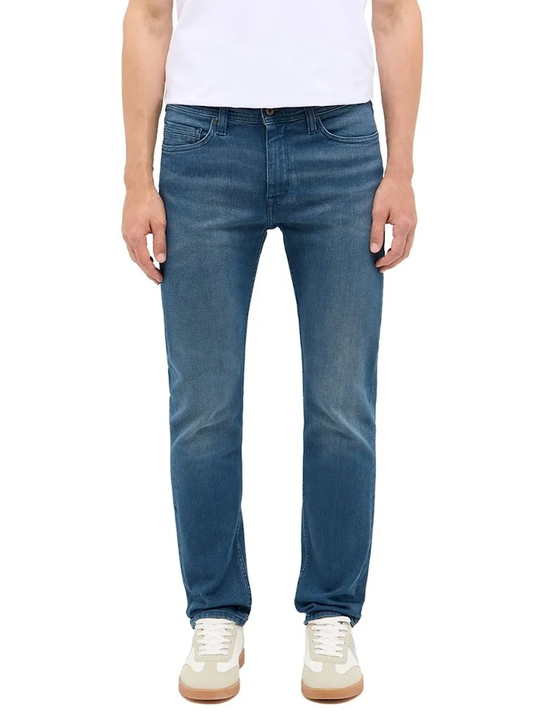 Spodnie męskie Mustang Vegas Slim 1013231-5000-783 niebieskie