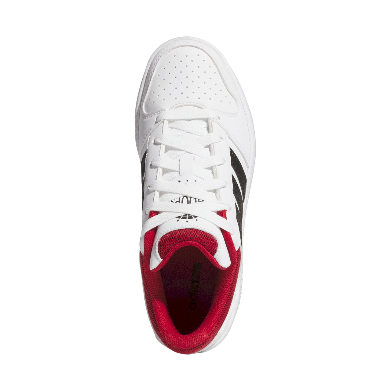 Chaussures pour enfants Adidas Hoops Classic blanches