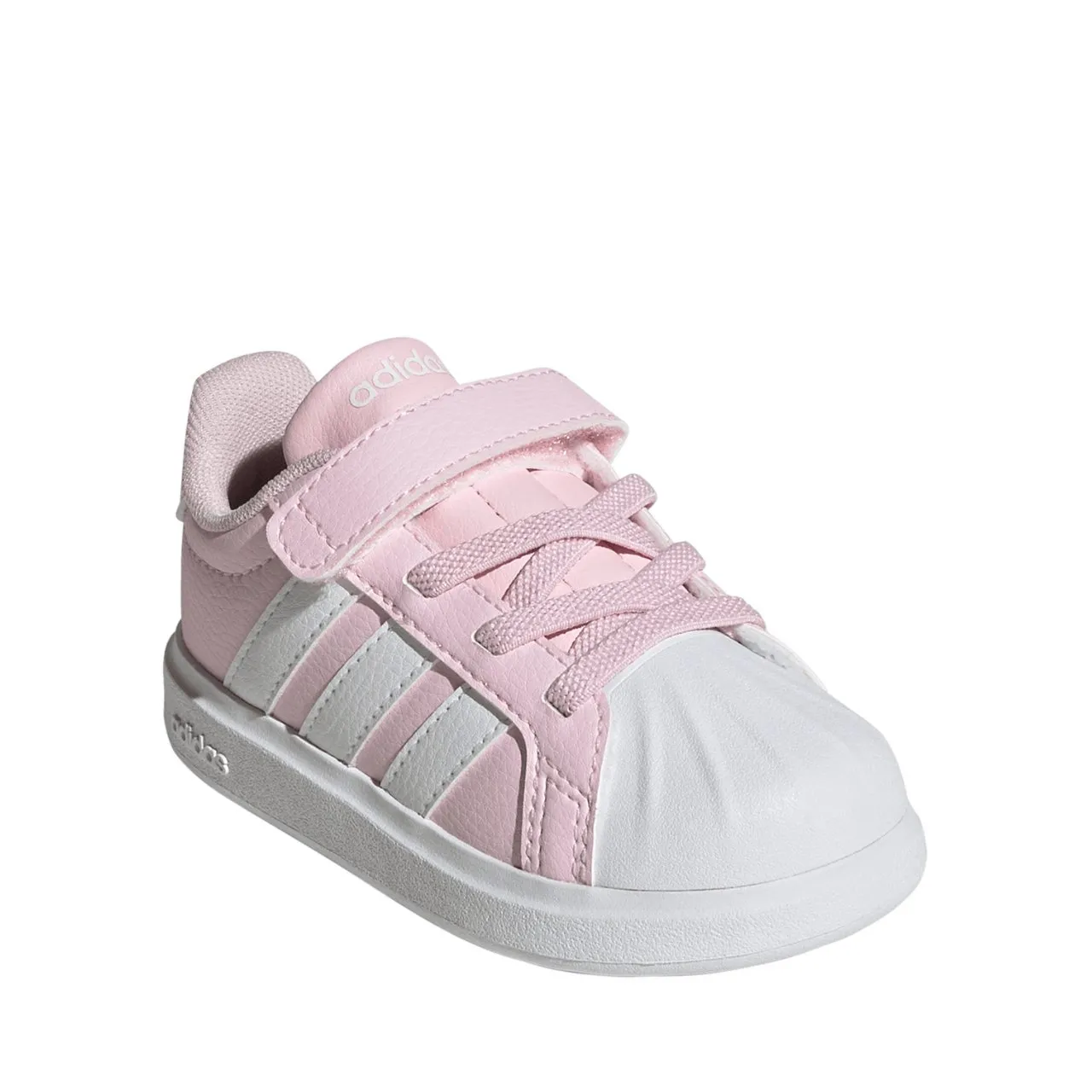 Zapatillas de velcro Adidas Streettalk rosa para niñas