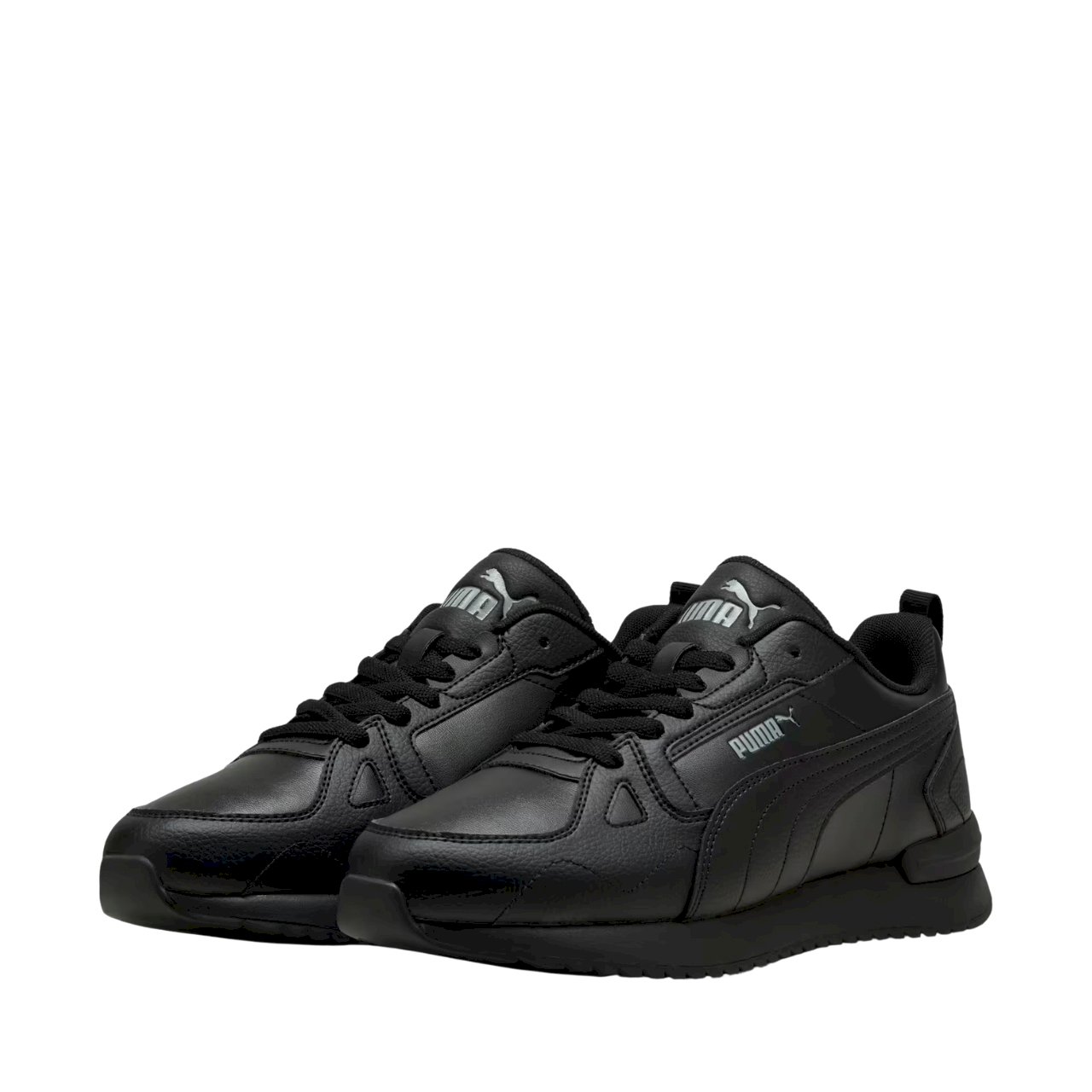 Zwart leren herenschoenen Puma R78 Cyclone SL