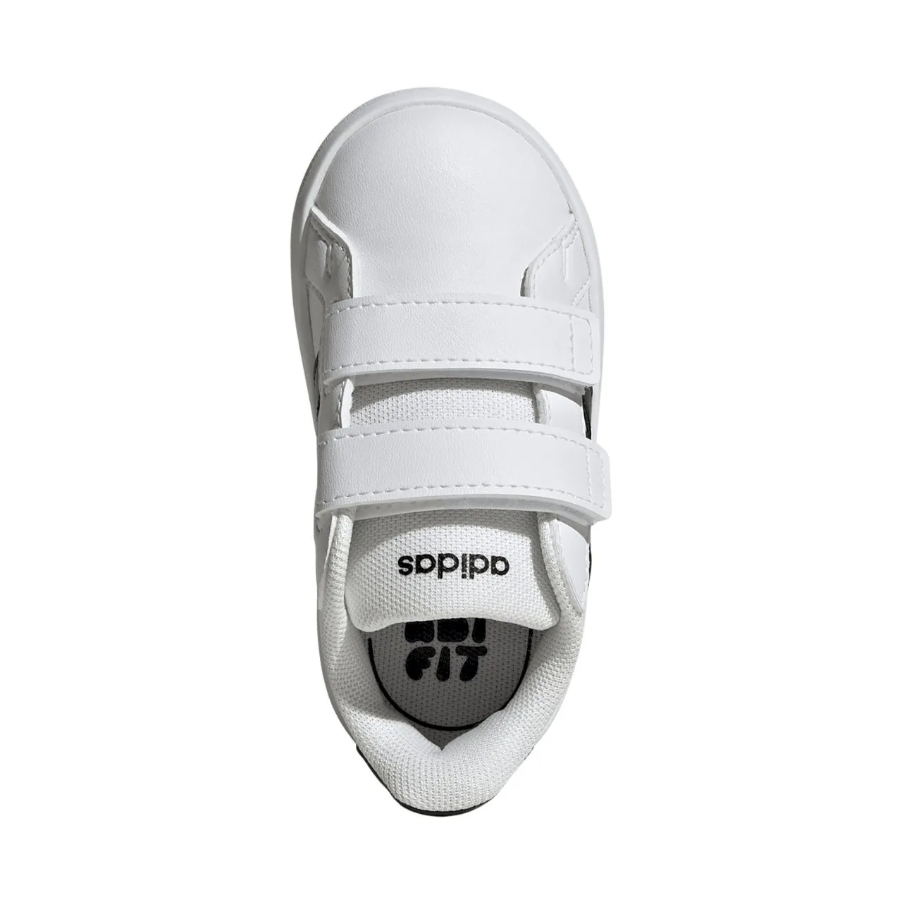 Adidas Grand Court παιδικά παπούτσια Velcro λευκό
