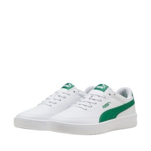 Wit met groene heren Puma Court Classic Clean schoenen