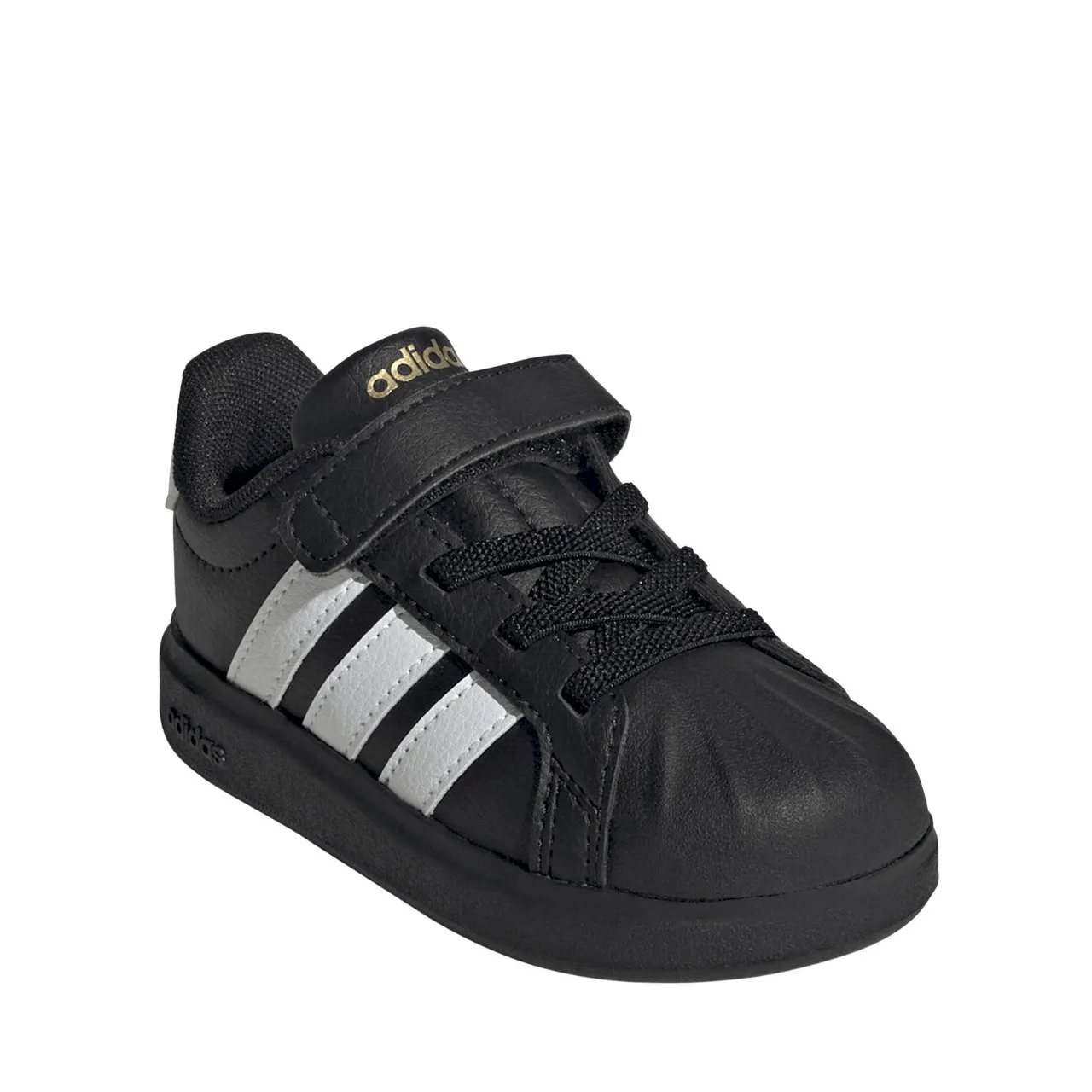 Juodi Adidas Streettalk vaikiški batai su užtrauktukais