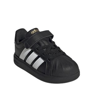 Черни детски обувки Adidas Streettalk с велкро