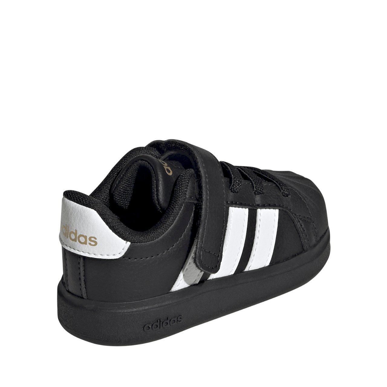 Черни обувки с велкро за момчета Adidas Streettalk