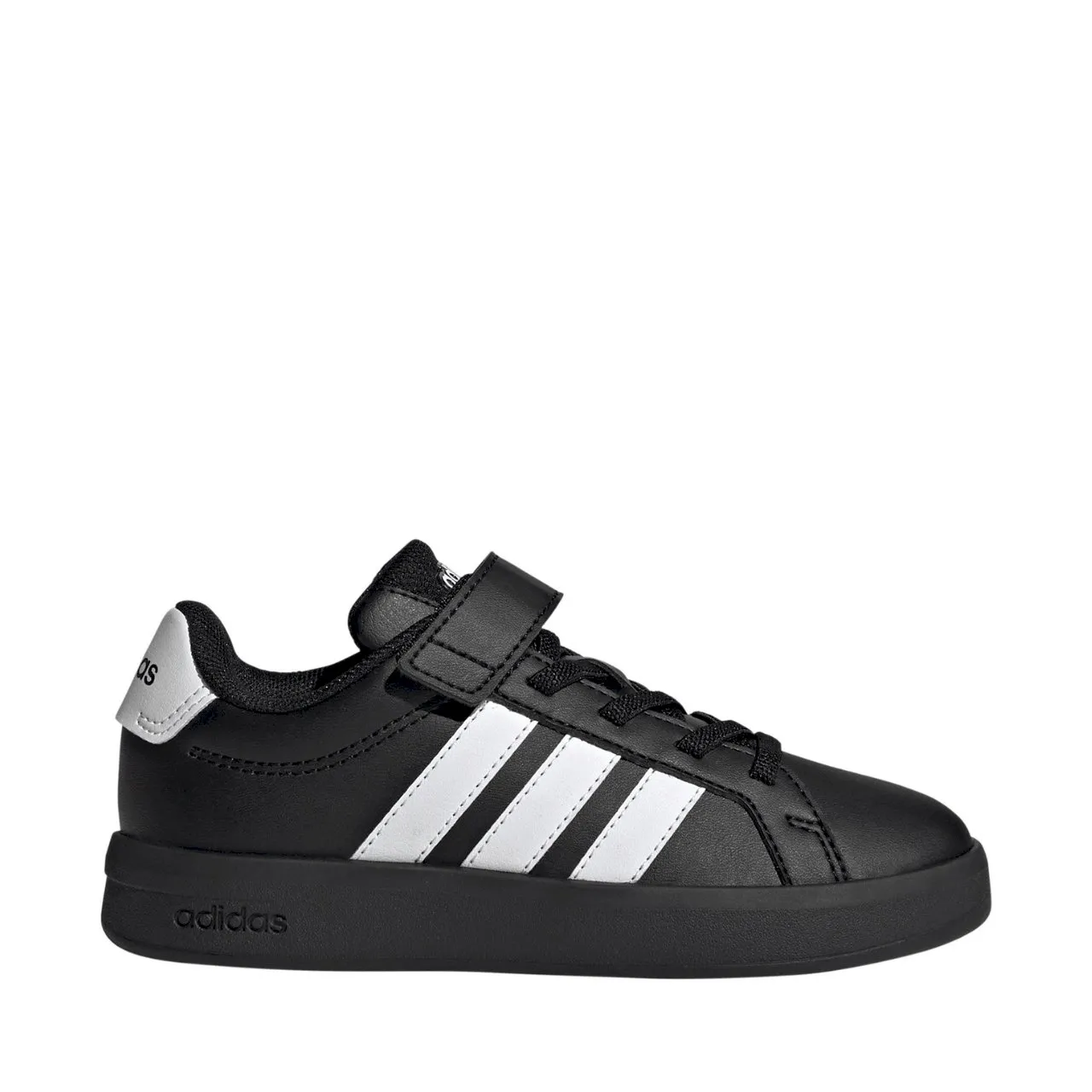 Adidas Grand Court 3.0 children's shoes black and white KJ4369