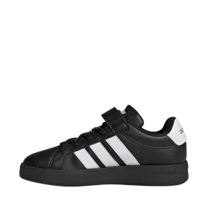 Buty dla dzieci adidas Grand Court 3.0 czarno-białe KJ4369