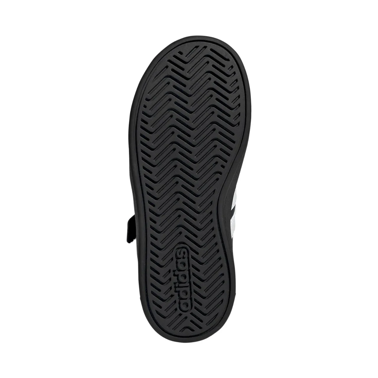 Children's shoes adidas Grand Court 3.0 black and white KJ4369