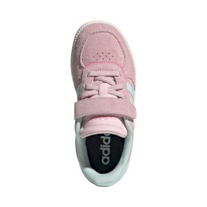Buty dla dzieci adidas Breaknet Sleek różowo-miętowe JS0136