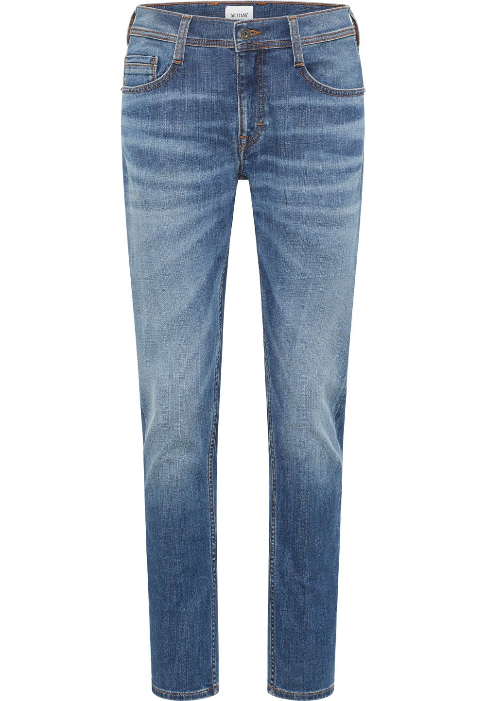 Heren Oregon Slim Jeans Mustang 3116-5111-583 blauw