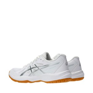 Witte Asics Upcourt 6 dames volleybalschoenen