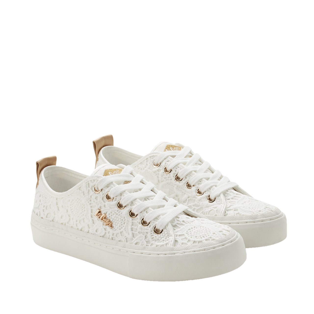 Dámská šněrovací tenisová obuv Lee Cooper