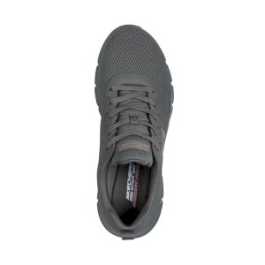 Czarne sneakersy męskie Skechers Bobs B Flex Chill Edge