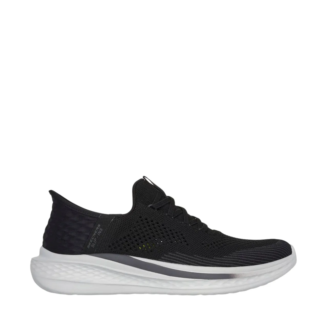 Fekete Skechers Slade Quinto férfi cipő 210810 BLK