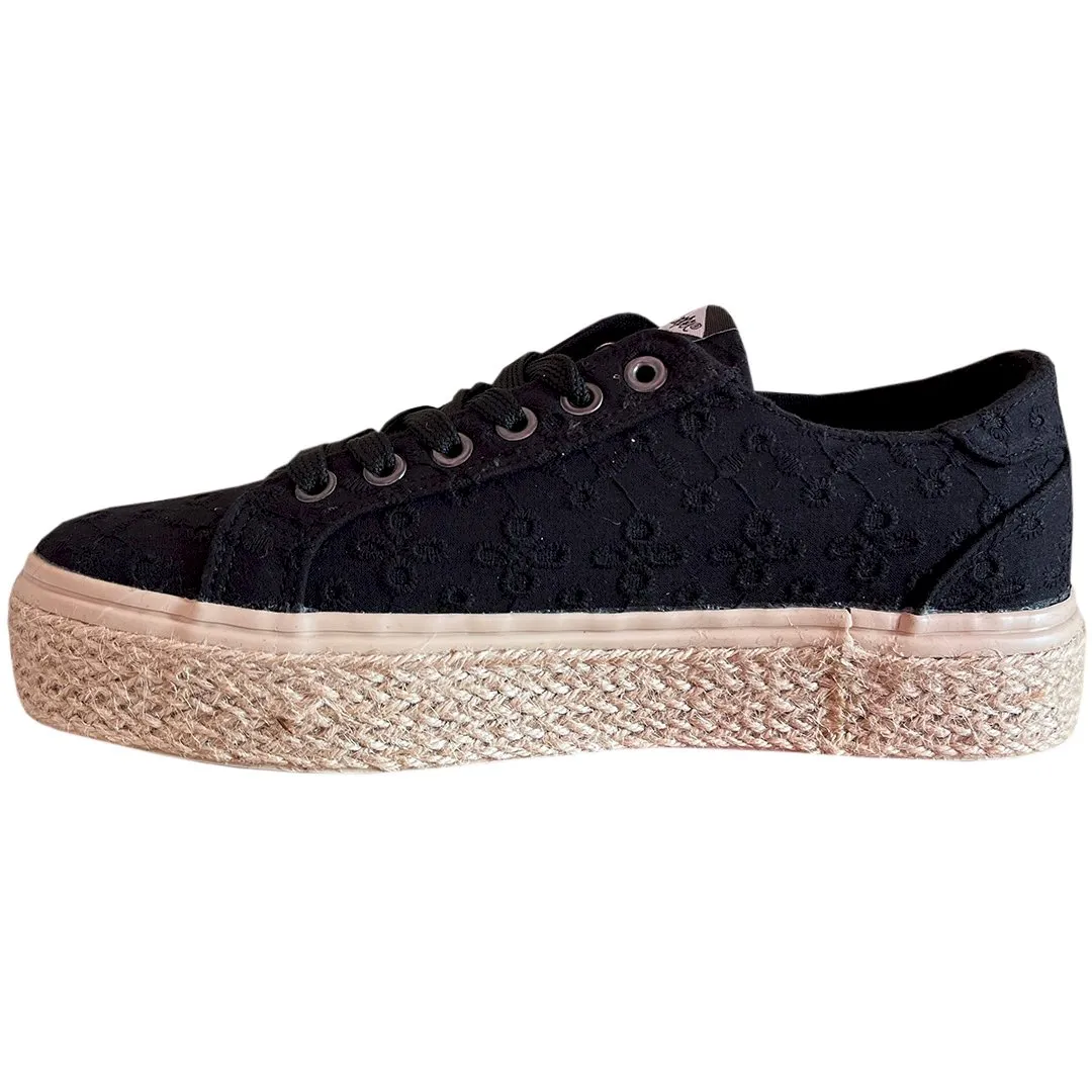 Lee Cooper espadrillas donna nero