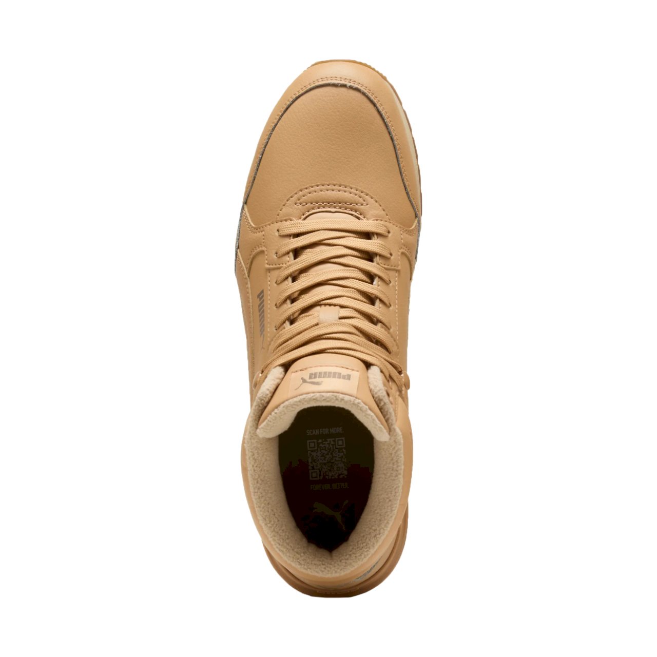 Puma ST Runner v4 Mid enkelsneakers beige voor heren