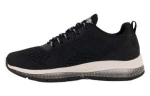 Czarne sneakersy damskie Skechers Memory Foam