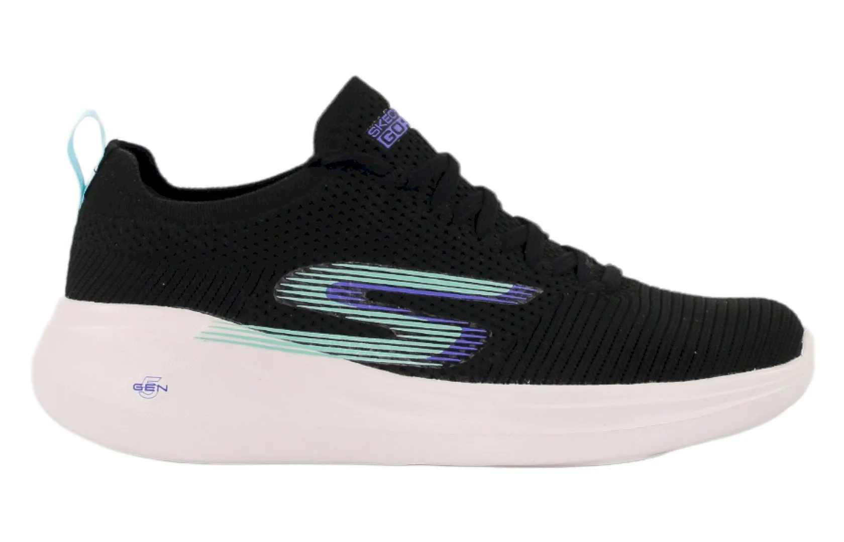 Черные женские кроссовки Skechers GOrun Fast 128186-BKAQ