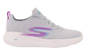 Сірі жіночі кросівки Skechers GO RUN 128186-LGPR