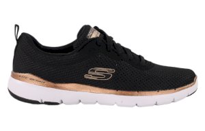 Čierne dámske topánky Skechers FLEX APPEAL 2.0 13070-BKRG