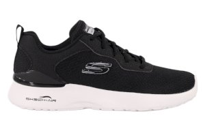 Czarne buty sportowe damskie Skechers SKECH-AIR 149346-BKW