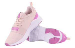 Sneakersy Puma Wired Run z szerokim paskiem na podbiciu