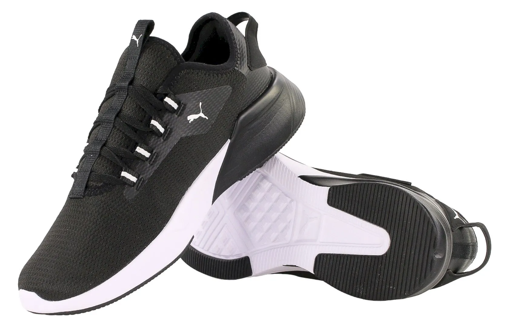 Scarpe da uomo nere Puma Retaliate 2 376676 01