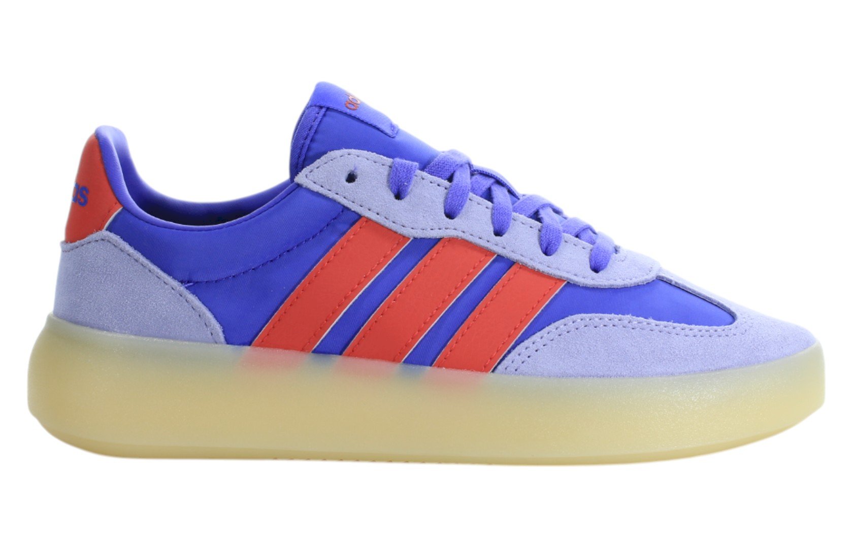 Buty zamszowe Adidas BARREDA DECODE JI2323