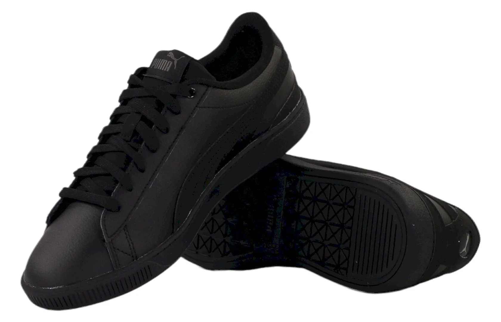 Puma Vikky mustad naiste nahast kingad