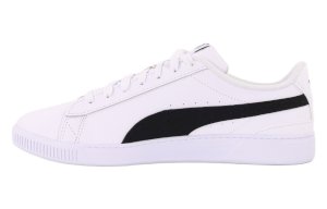 Białe sneakersy skórzane damskie Puma Vikky v3 Lthr 383115 04