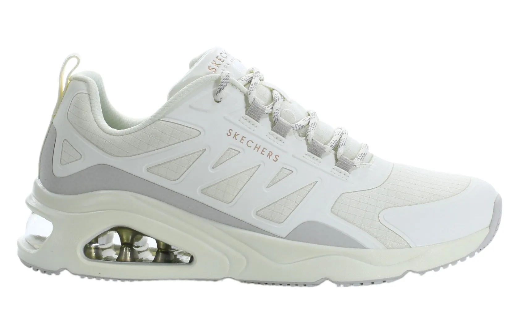 Skechers TRES-AIR UNO 女士白色运动鞋