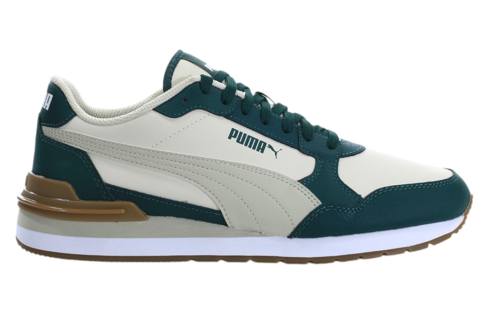 Buty skórzane męskie Puma ST Runner v4 L 399068 04