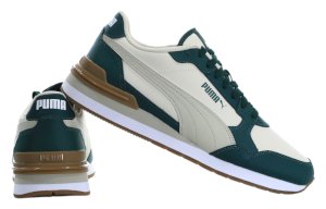 Buty skórzane męskie Puma ST Runner v4 L 399068 04