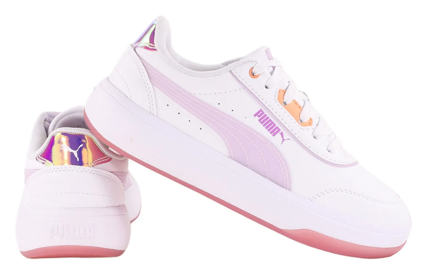 Γυναικεία λευκά παπούτσια Puma Tori Candy