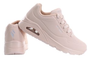 Buty damskie Skechers UNO-FROSTY różowe z poduszką powietrzną