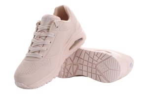 Sneakersy damskie Skechers UNO-FROSTY różowe z poduszką powietrzną