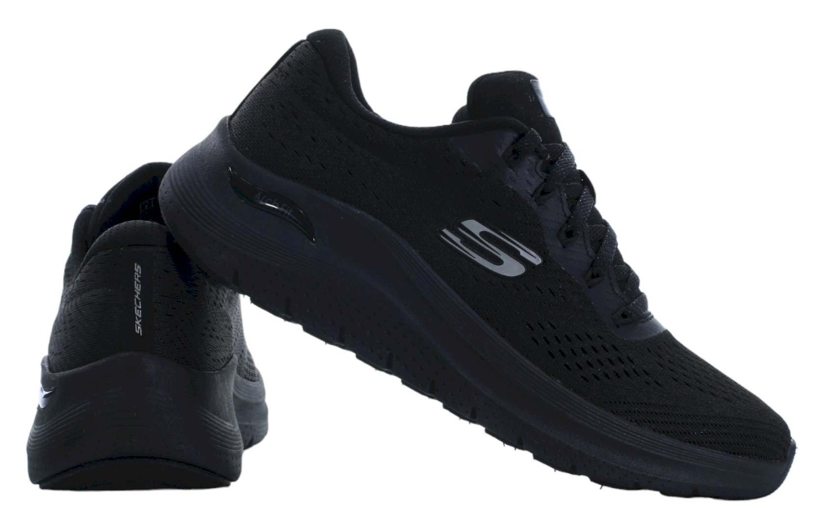 Черные женские кроссовки Skechers Arch Fit 2.0