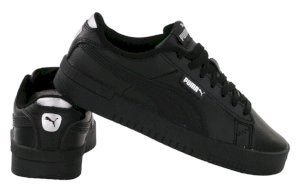 حذاء رياضي أسود جلدي للنساء من Puma Jada Renew