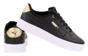 Čierne dámske tenisky Puma Skye Clean D 386666 01