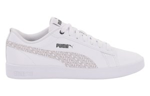 Białe buty damskie Puma Smash v2 L 387637 02