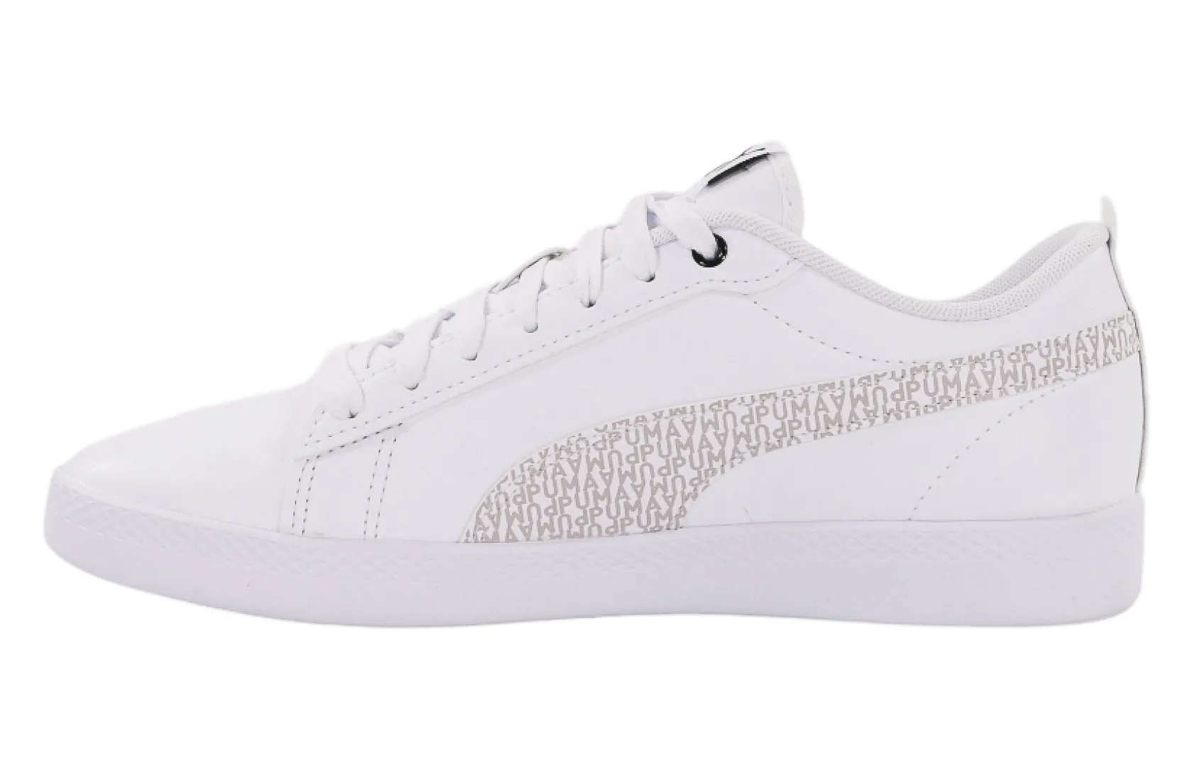 Бели дамски маратонки Puma Smash v2 L 387637 02
