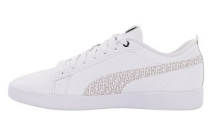 Białe sneakersy damskie Puma Smash v2 L 387637 02