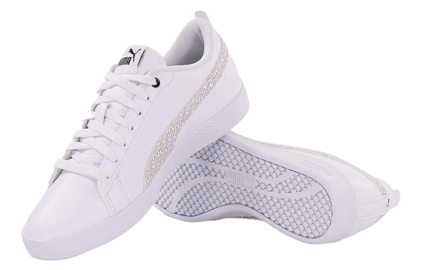 Białe buty wygodne na lato damskie Puma Smash