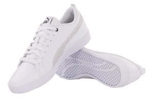 Białe buty wygodne na lato damskie Puma Smash
