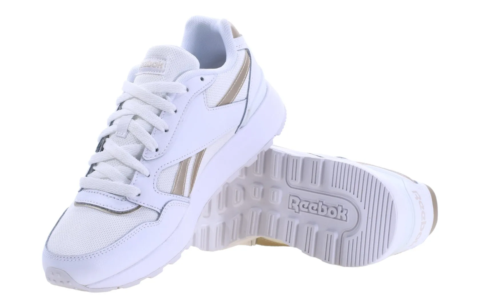 Zapatos de piel blancos para mujer Reebok GL1000 100074219