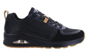 Czarne sneakersy męskie Skechers UNO - LAYOVER  183010-BBK