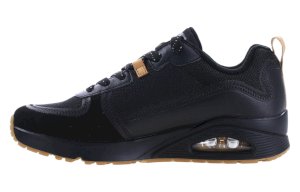 Czarne sneakersy męskie Skechers UNO - LAYOVER  183010-BBK