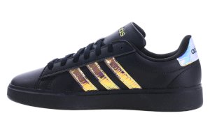 Czarne sneakersy damskie Adidas GRAND COURT 2.0 ID2990